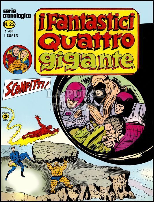 FANTASTICI QUATTRO GIGANTE #    22: SCONFITTI!